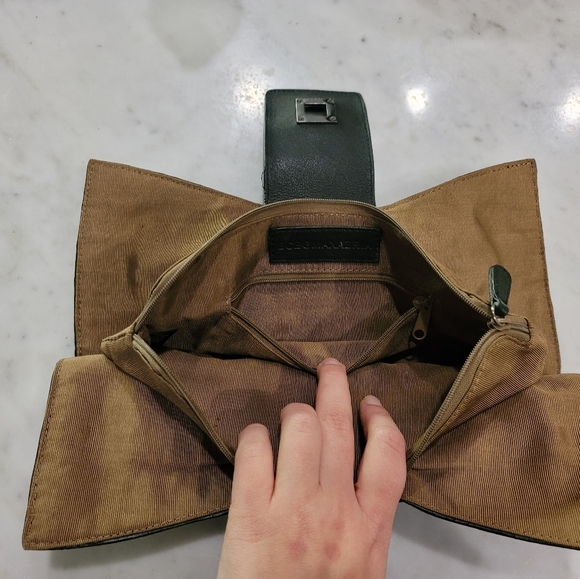 BCBG MaxAzria Black Box Real Leather Clut… - Picture 8 of 9